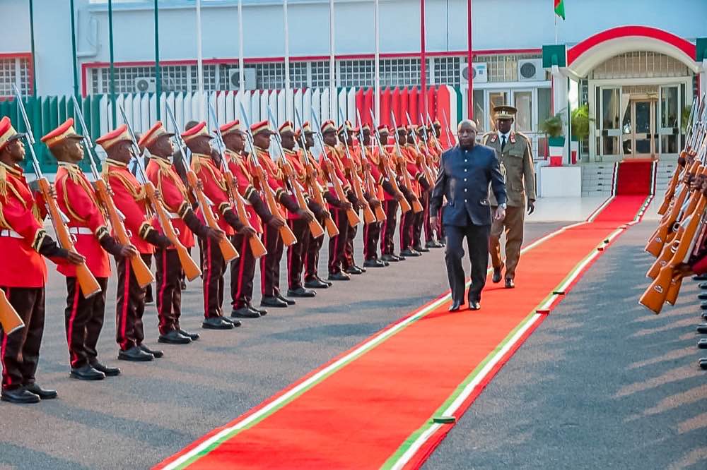 Le Président Évariste Ndayishimiye en déplacement en Éthiopie