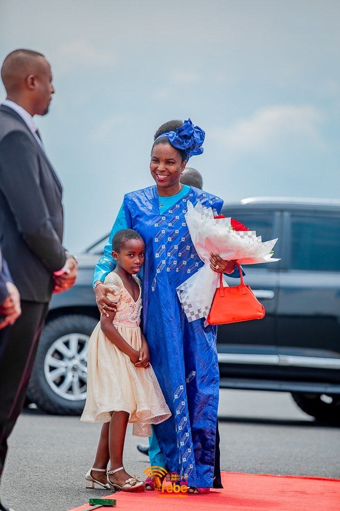 Son Excellence Angeline Ndayishimiye de retour d’Abou Dhabi après sa participation au Future Health Summit