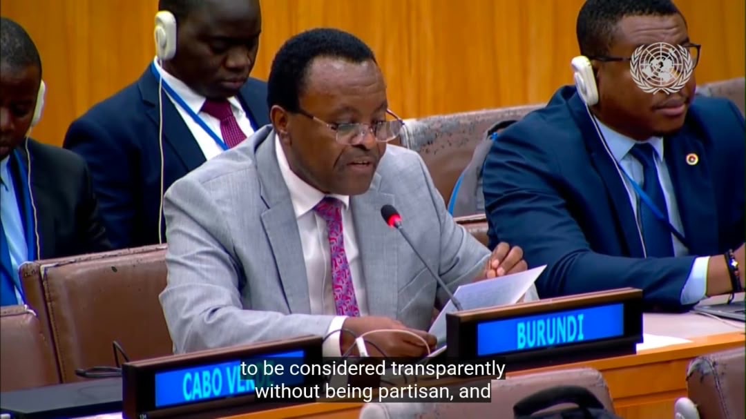 À l’ONU, le Burundi plaide pour un leadership accru des femmes dans la paix et le développement
